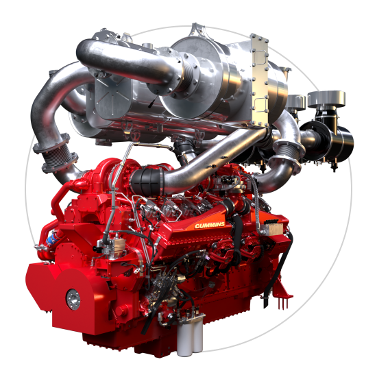 QSK50 Tier 4 Zweistoffmotor