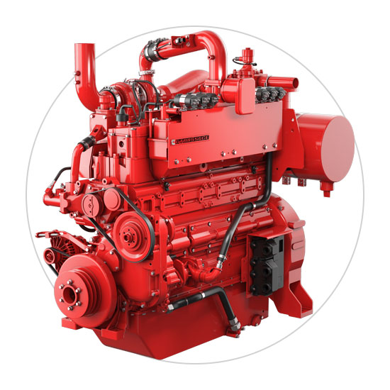 GTA855GCE mit Murphy Engine Integrated Control System