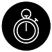 Stoppuhr-Symbol