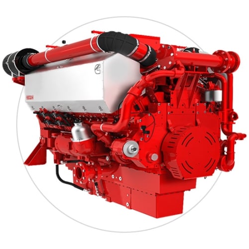Motor der QSK-Serie