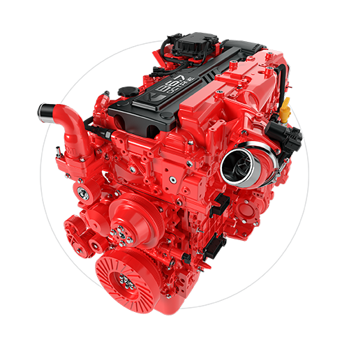 B67-Oktan-Motor für LKW