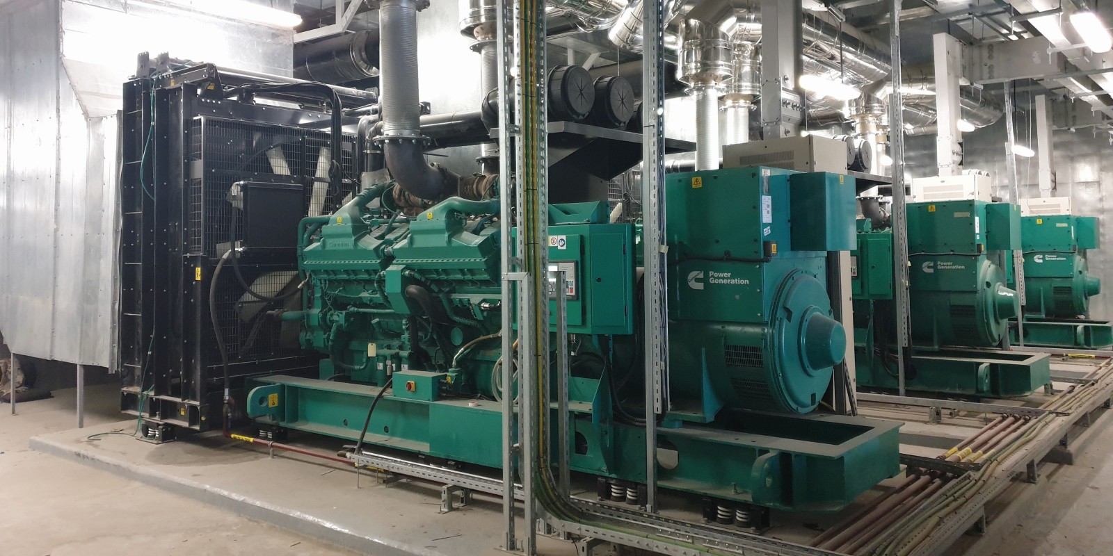 Cummins C2000D5-Dieselgeneratoren versorgen das Krankenhaus in Abdali