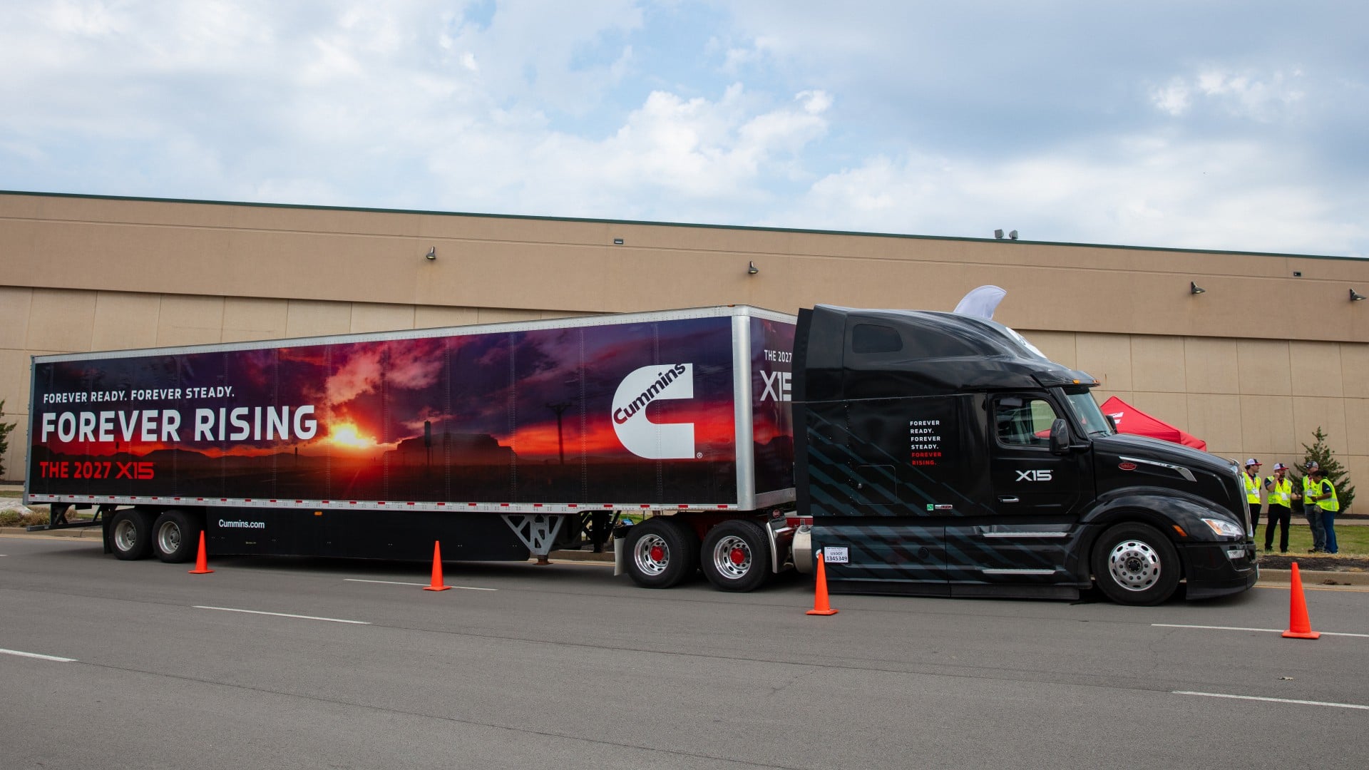 Lkw der Marke Cummins auf der Mid-America Truck Show