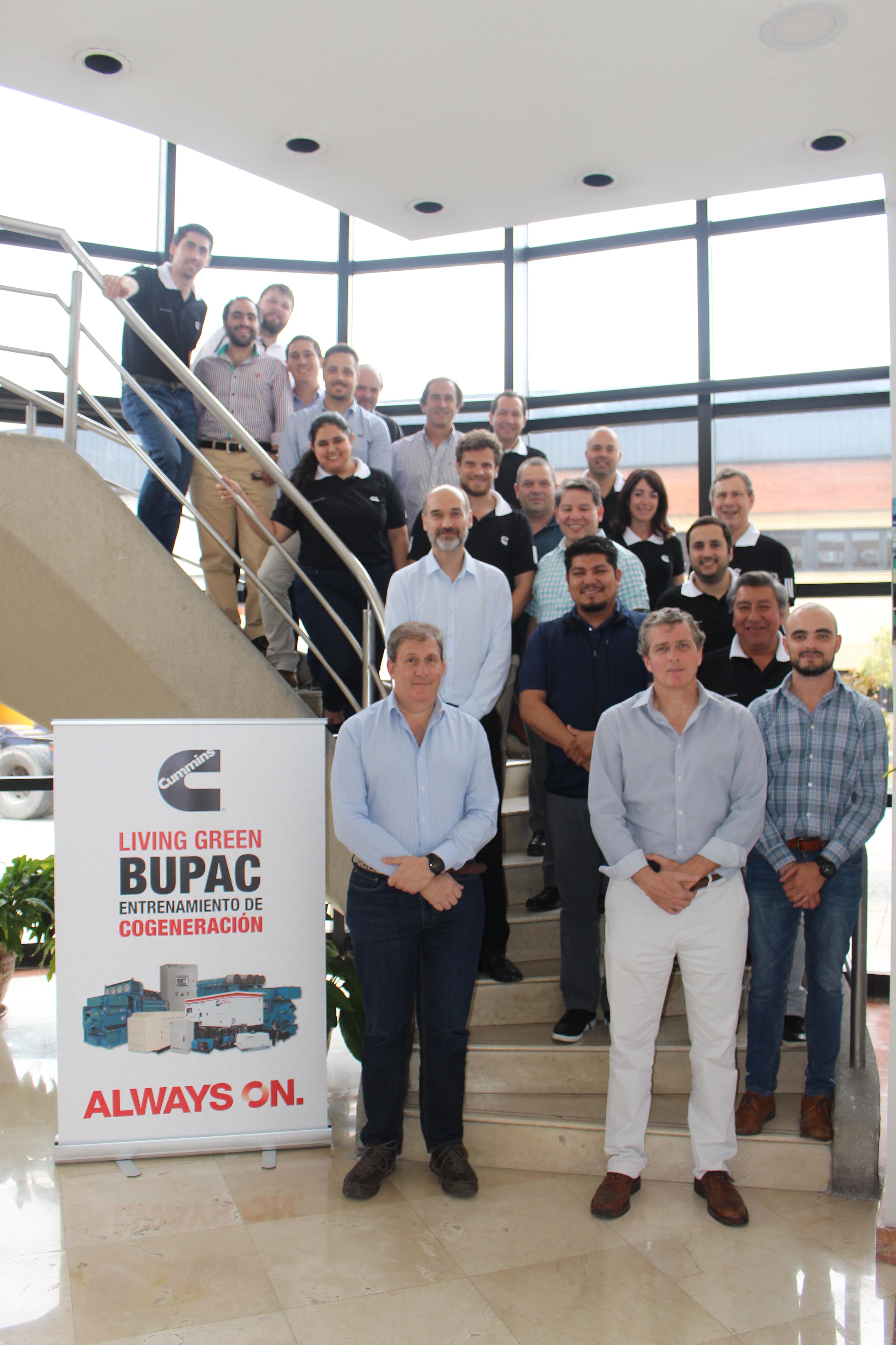Beim "Living Green BUPAC" (Bolivia, Uruguay, Paraguay, Argentinien und Chile) Kraft-Wärme-Kopplungs-Training haben Berater und Ingenieure zusammengebracht, um mehr über die vielen Vorteile der Kraft-Wärme-Kopplung zu erfahren.
