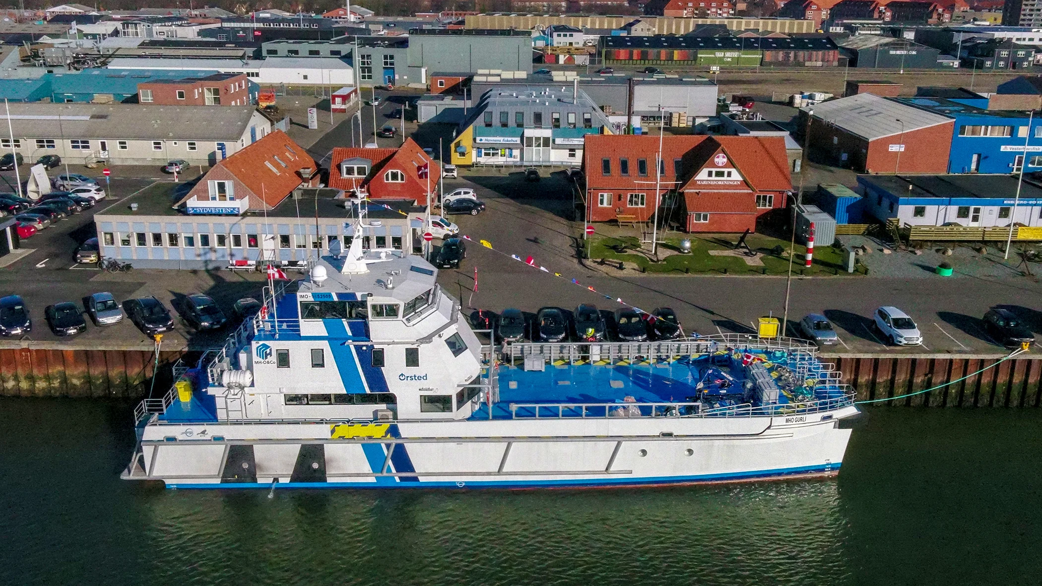 MHO Gurli im Hafen
