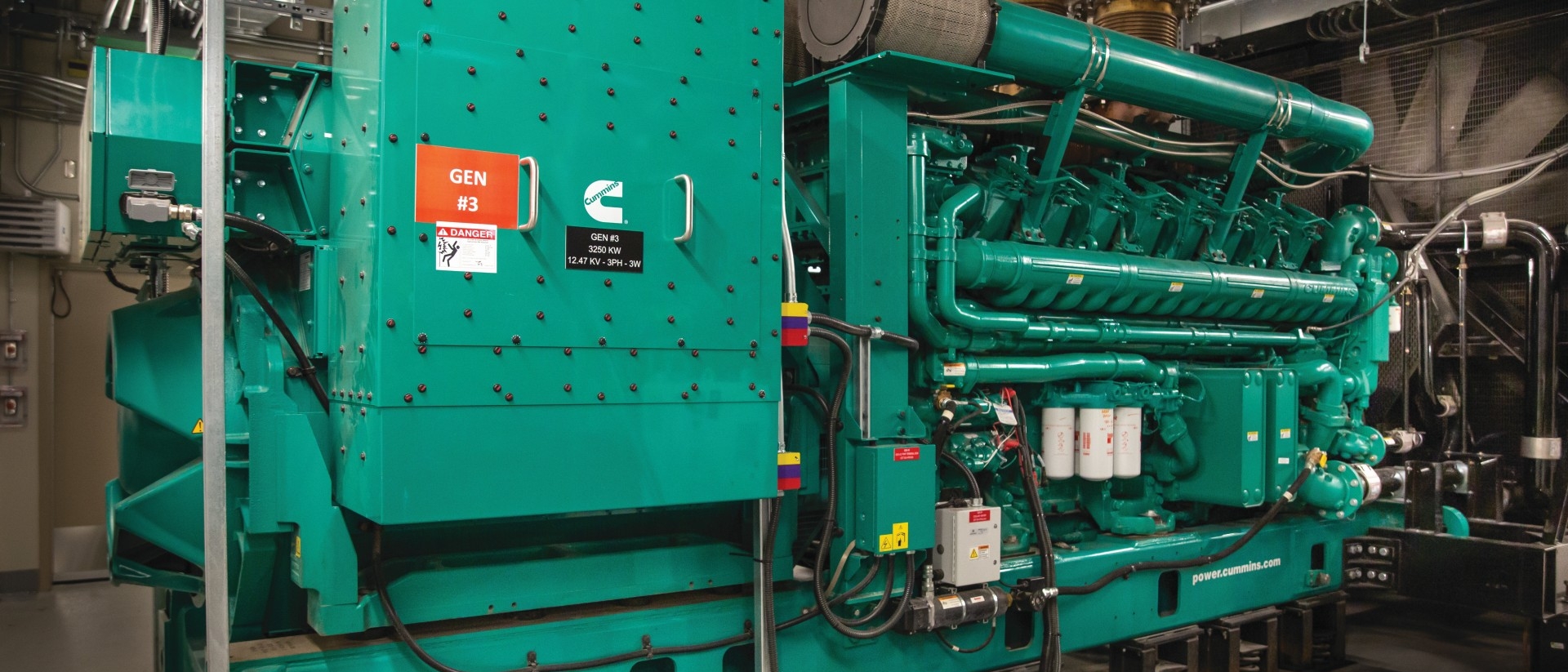 3250-kW-MV-Generatoren auf Basis der QSK-95L-Motorplattform für den Antrieb von Krankenhäusern