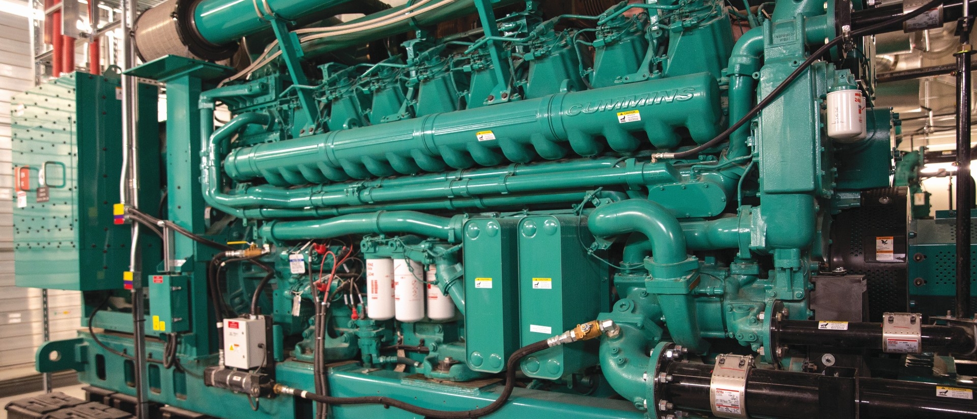3250-kW-MV-Generatoren auf Basis der QSK-95L-Motorplattform zur Stromversorgung des Royal Columbian Hospital