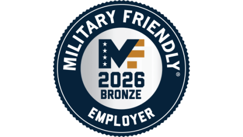 Military Friendly Employer Bronze Award für 2026