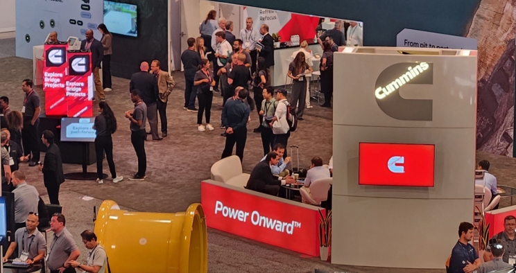Stand auf der MINExpo