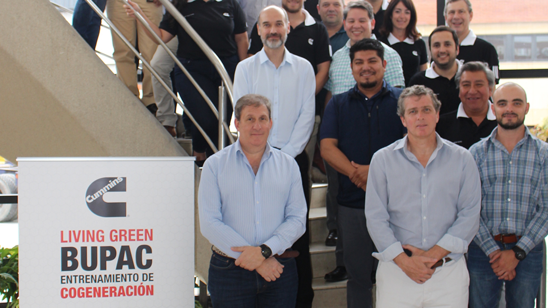 Beim "Living Green BUPAC" (Bolivia, Uruguay, Paraguay, Argentinien und Chile) Kraft-Wärme-Kopplungs-Training haben Berater und Ingenieure zusammengebracht, um mehr über die vielen Vorteile der Kraft-Wärme-Kopplung zu erfahren.