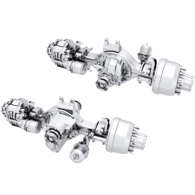 DuaLite™ Antriebsachse der Serie 166