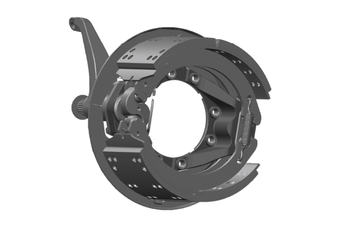 S-Nocken-Trommelbremse mit 325 mm Durchmesser