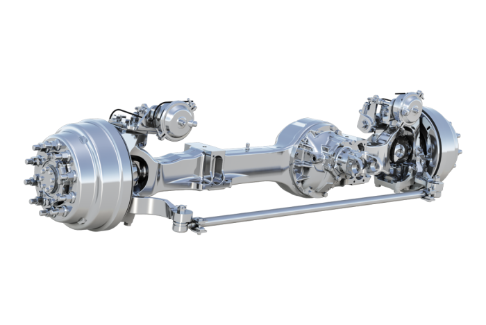 MX 120 Lenkachse mit einfacher Untersetzung vorne