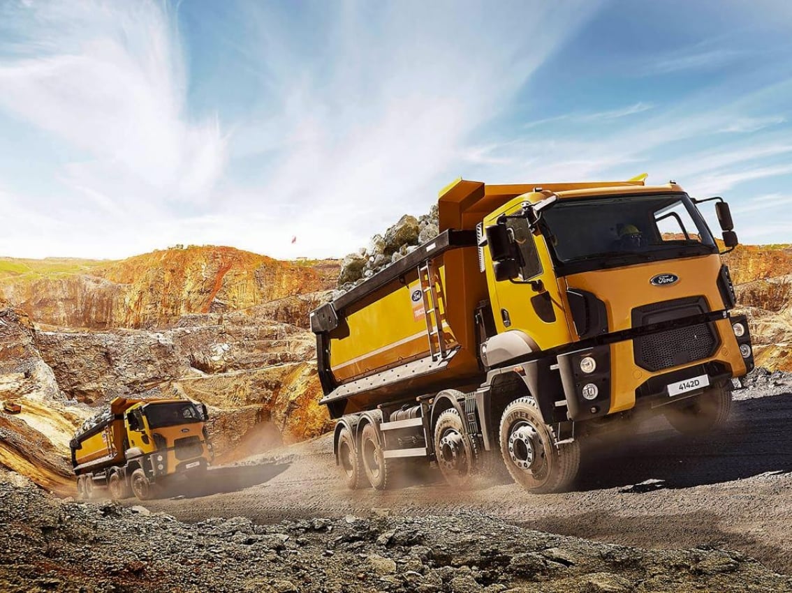 Lkw in der Wüste
