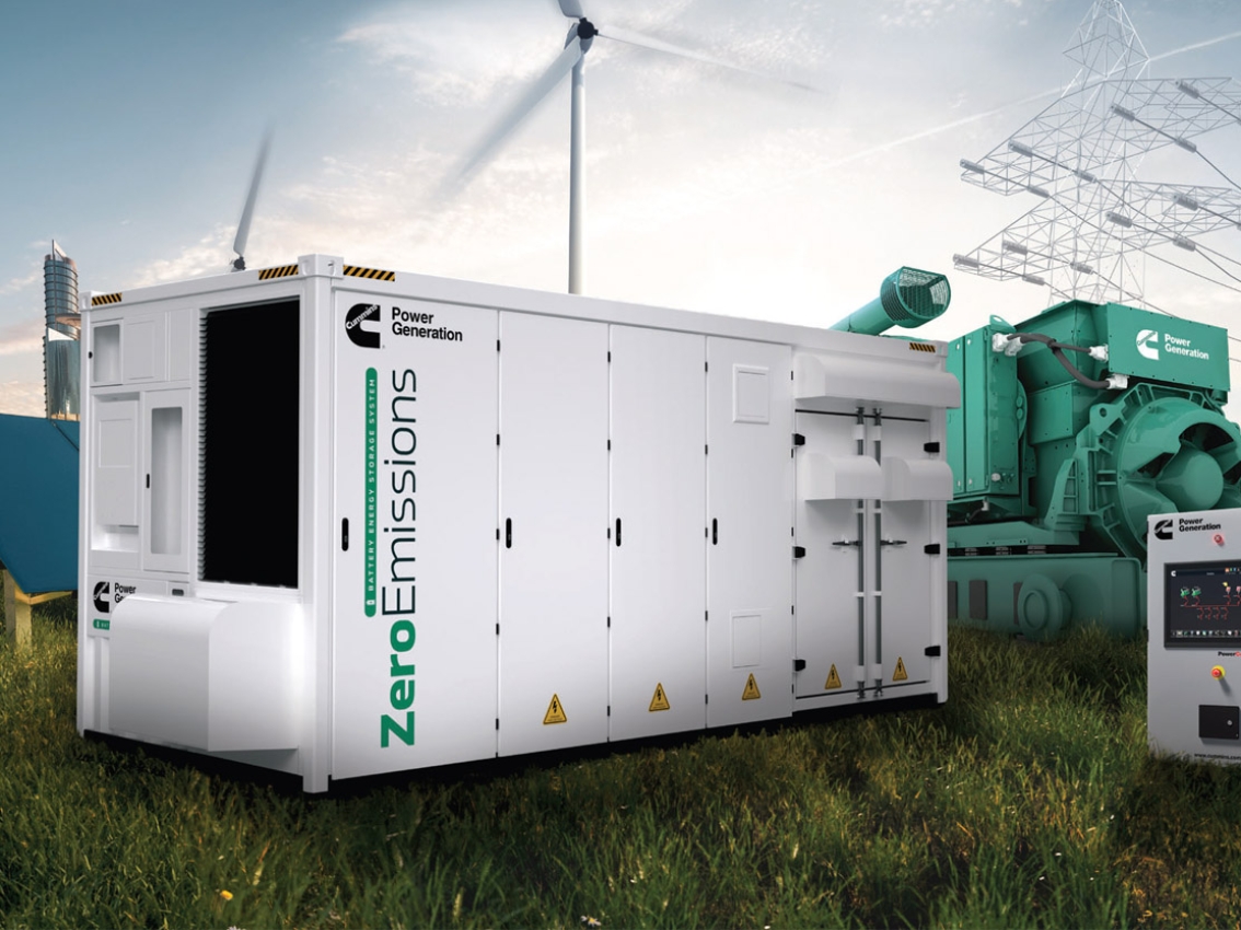 BESS-Microgrid im Feld