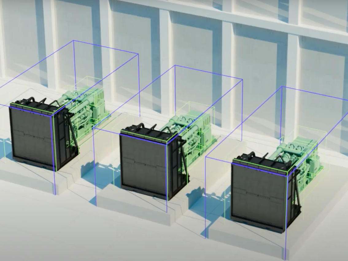 cgi-Modell von Centum-Generatoren