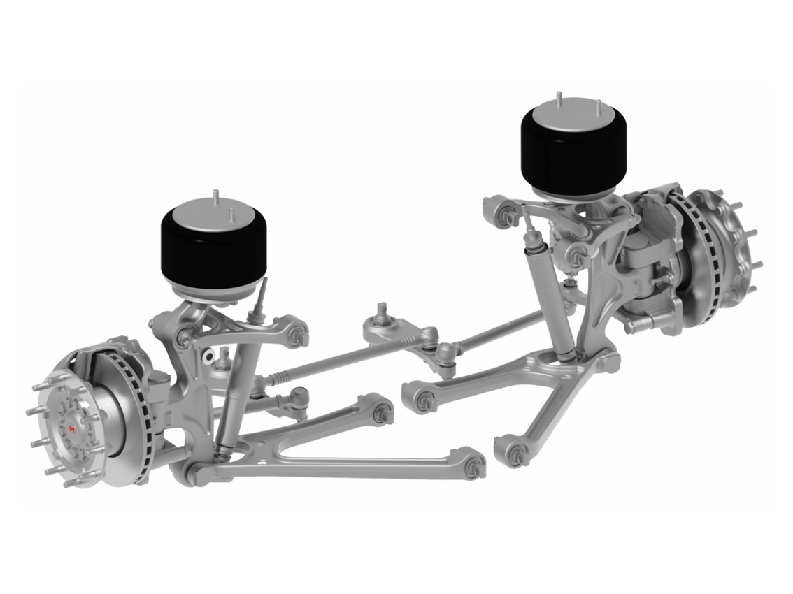 Pro Tec Achse für Busanwendungen