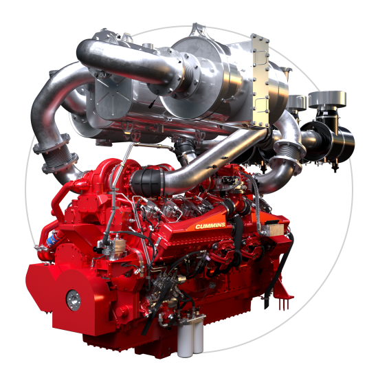 Combustible dual de nivel 4​​​​​​​ QSK50