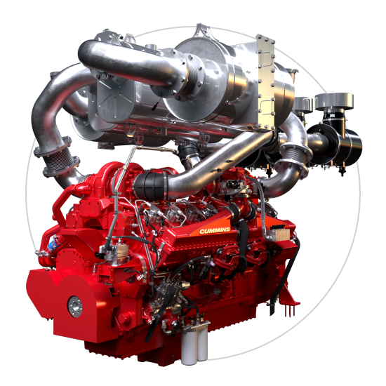 Combustible dual de nivel 4​​​​​​​ QSK50