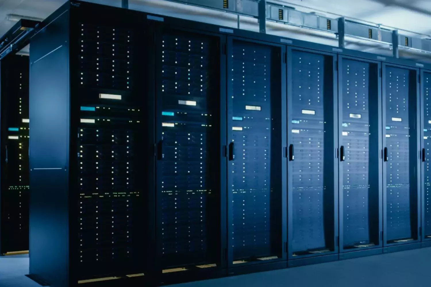Servidores en el centro de datos