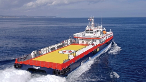 Catamarán de alta velocidad