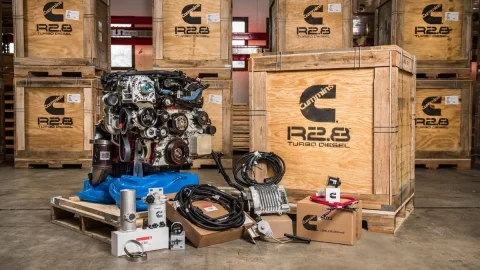 Motor turbodiésel R2.8