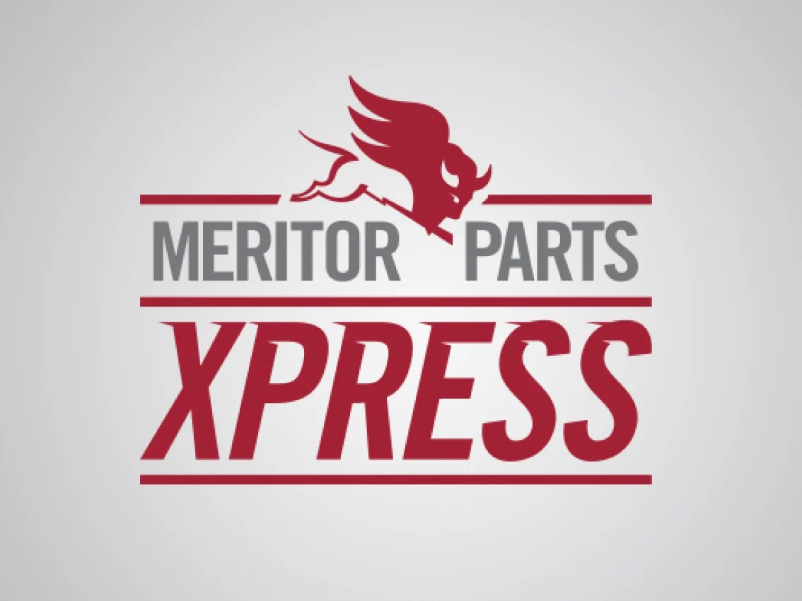 Logotipo de Meritor Parts Xpress