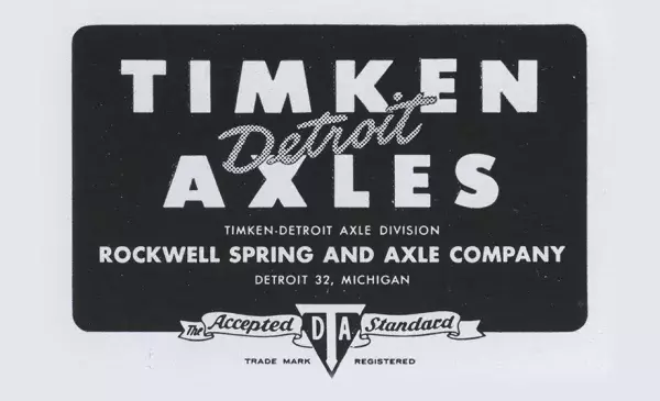 Eje Detroit de Timken