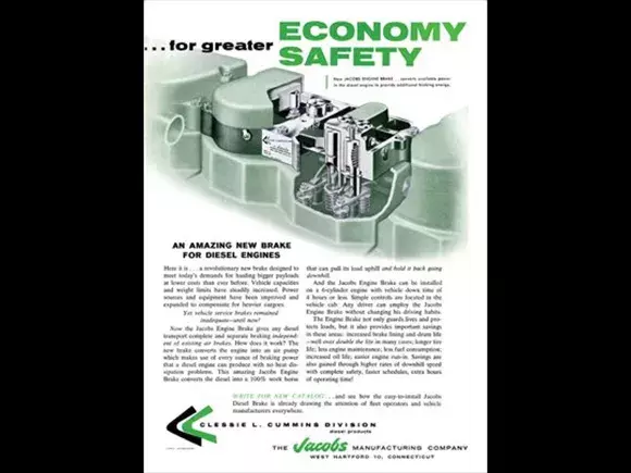 Página de marketing de Jacobs Manufacturing Company