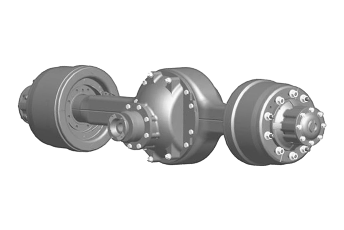 MS-14-160 Eje monomotor hipoide de reducción simple