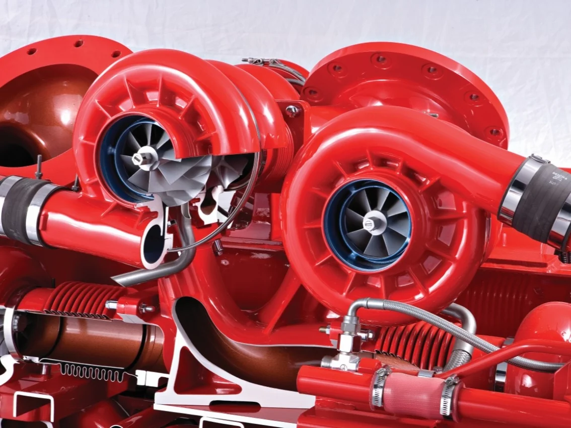 Turbocompresor Holset Reman en uso