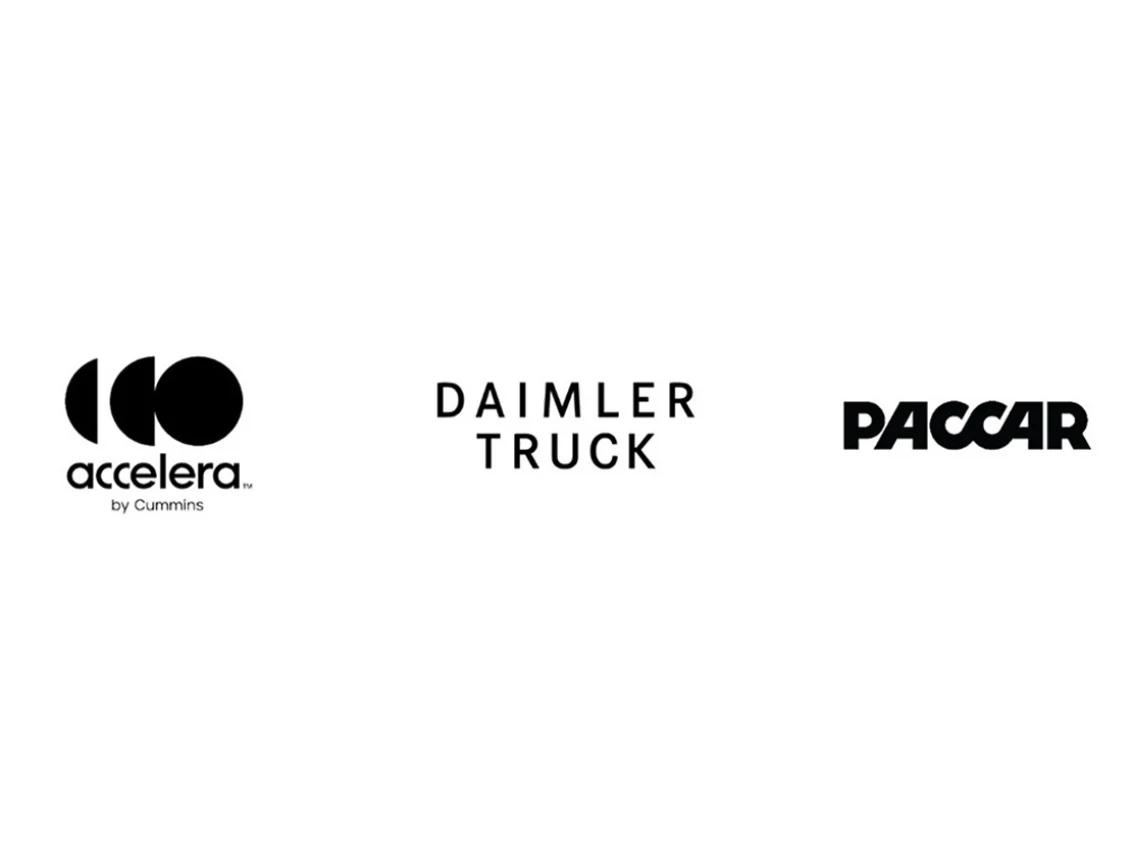 Logotipos de Accerla Daimler PACCAR