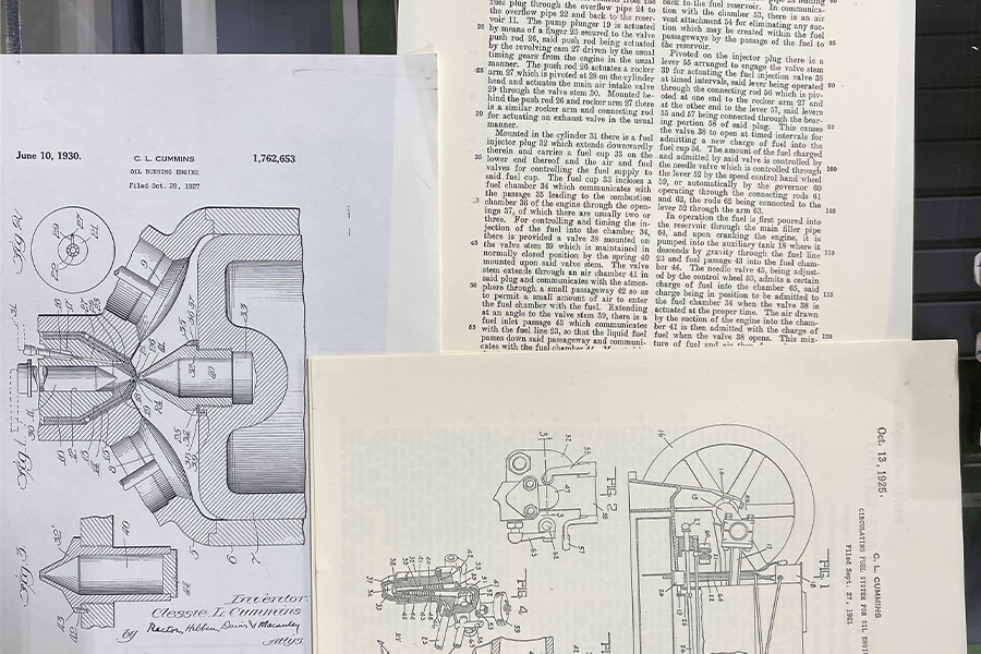 imagen de las patentes originales