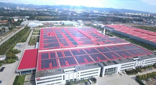 L’usine de moteurs Cummins Foton de Pékin