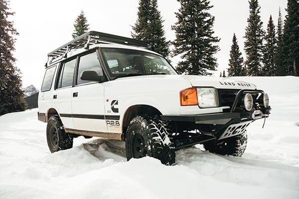 R28 1999 Land Rover Discovery 1 remotorisé