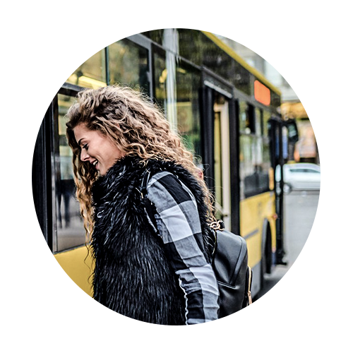 Bus de transport en commun
