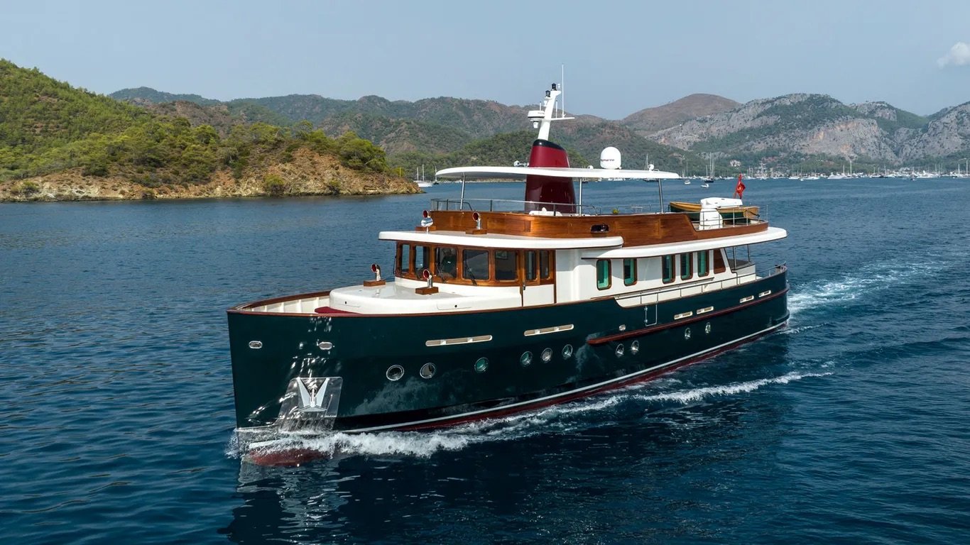 Vue extérieure du yacht Magnolia