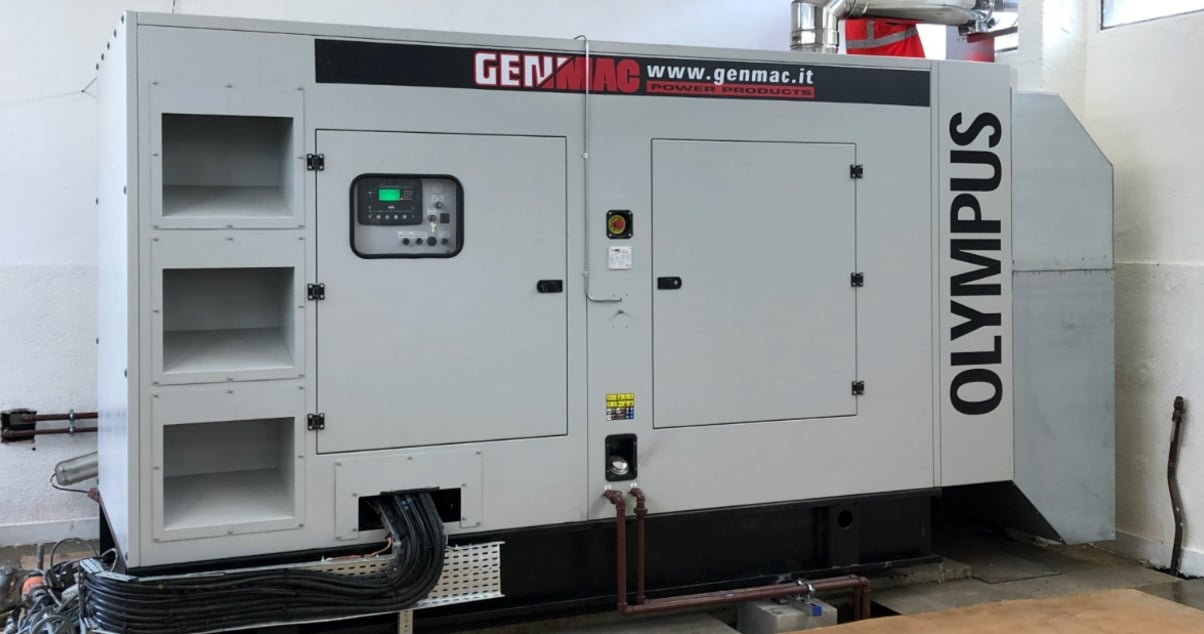 Groupe électrogène d'urgence Genmac Olympus