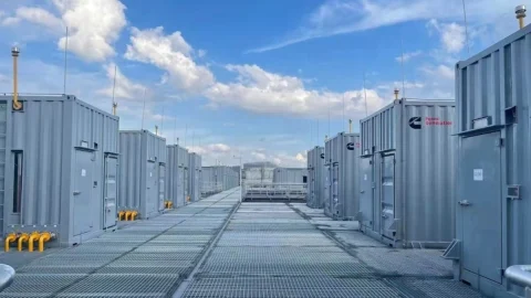 Centre de données alimenté par des générateurs