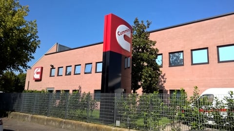 Site de Cummins DBU en Italie.