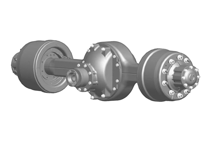 MS-14-160 essieu moteur solo hypoïde à réduction simple