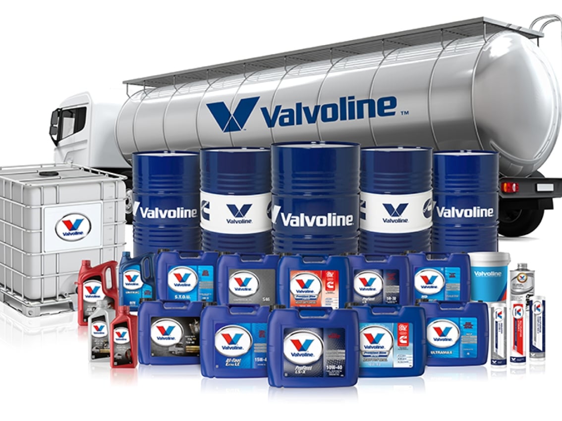 Gamme de produits Valvoline