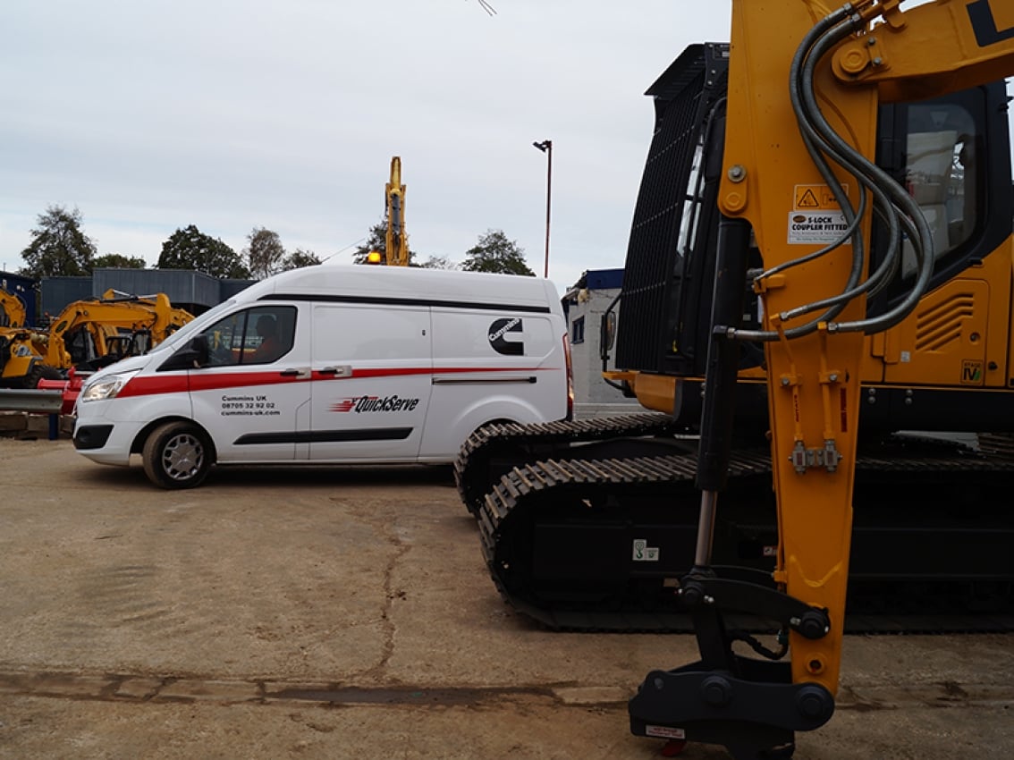 Fourgon de service Cummins
