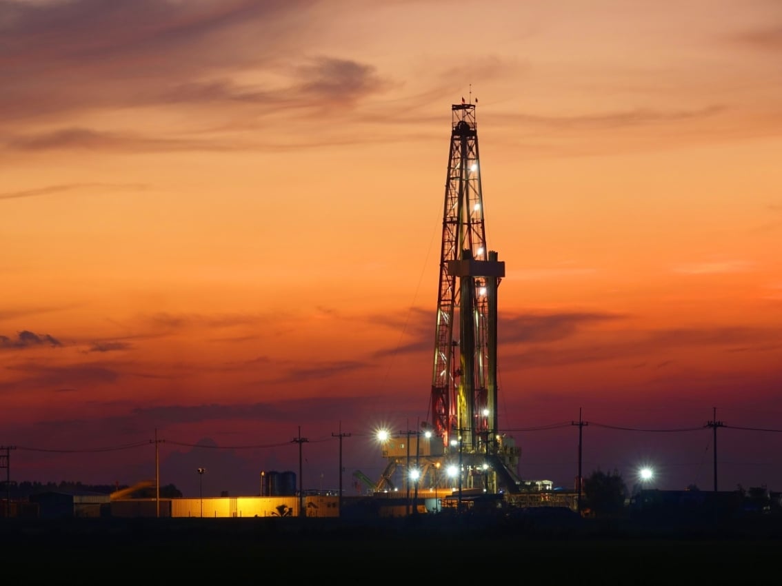 Station de forage pétrolier