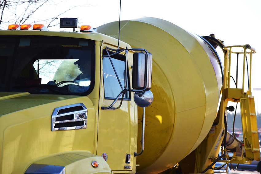 Camion à béton
