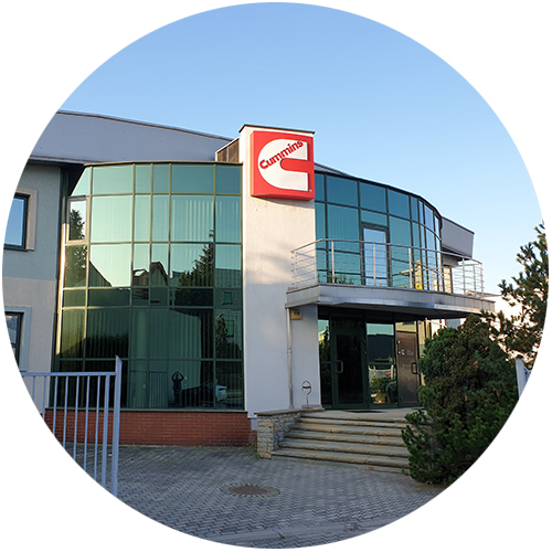 Emplacement du service Cummins