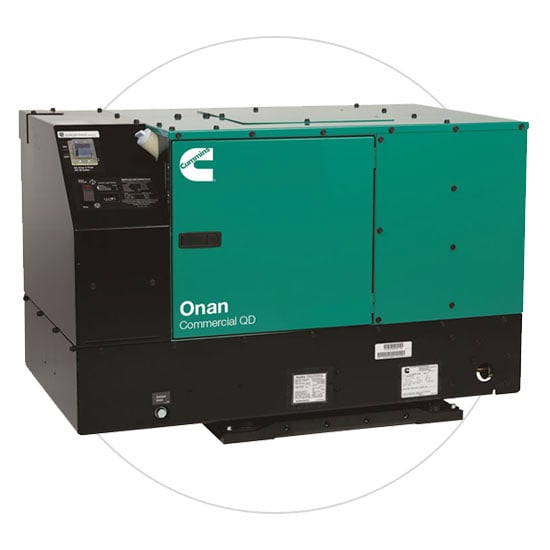 Groupe électrogène diesel silencieux Onan