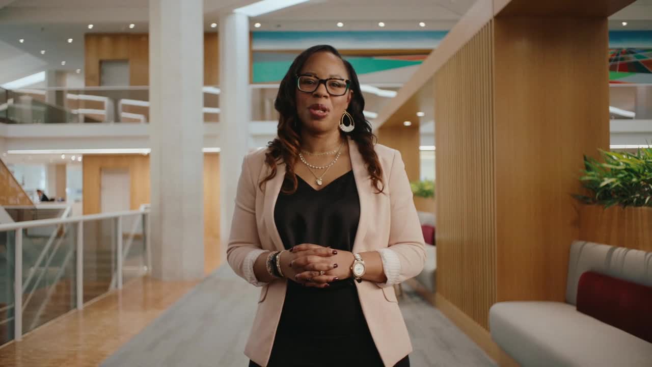 Jane Beaman, vice-présidente sur autoroute