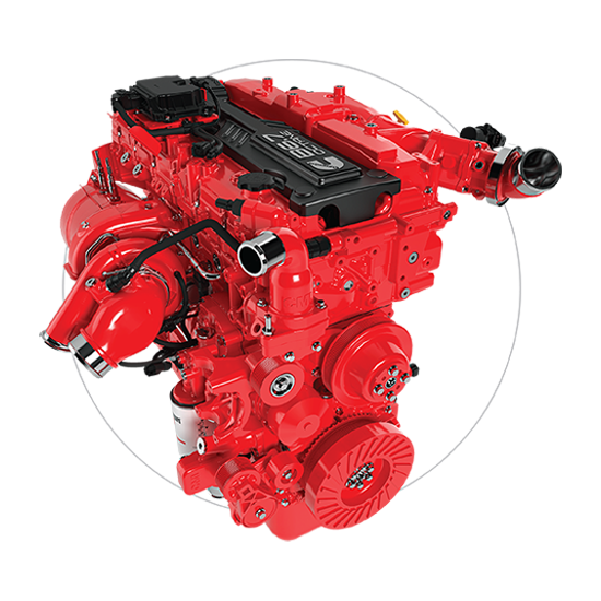 Moteur à essence octane b67 pour camion de moyen tonnage