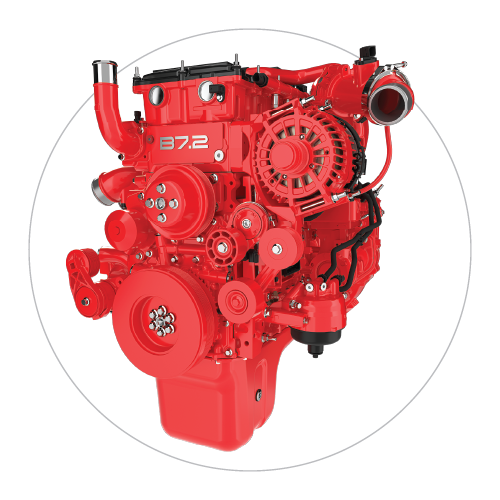 Moteur B72 pour camion professionnel